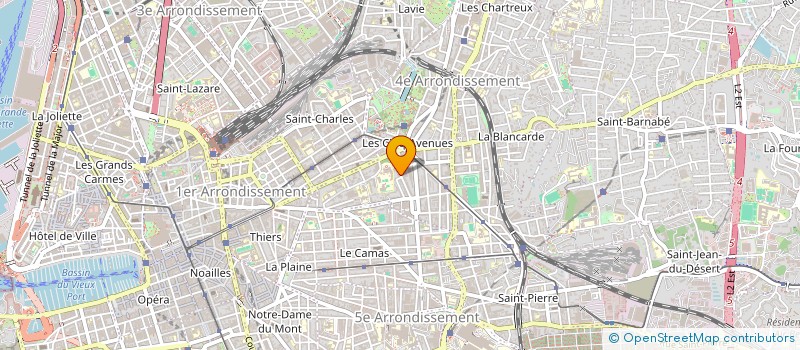 localisation de l'entreprise MADAME PATRICIA OURADOU  SAINT-MANDRIER-SUR-MER