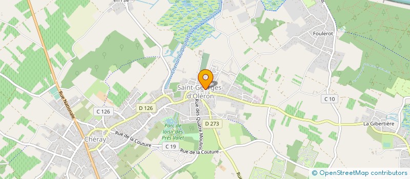 localisation de l'entreprise MADAME PATRICIA PAJOT  SAINT-GEORGES-D'OLERON