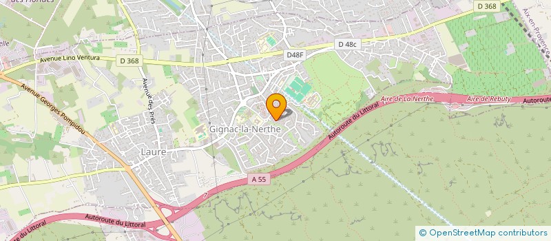 localisation de l'entreprise MADAME PATRICIA PALAGGI à GIGNAC-LA-NERTHE