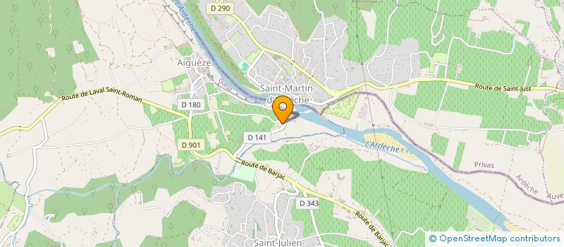 localisation de l'entreprise MADAME PATRICIA PANDELE  AIGUEZE