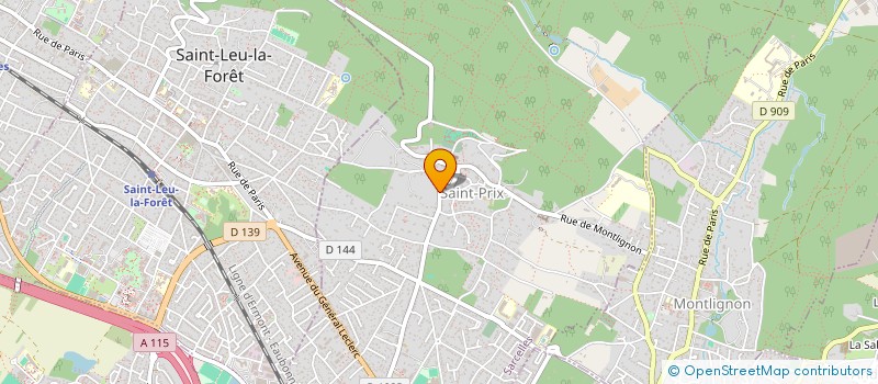 localisation de l'entreprise MADAME PATRICIA PAQUET à SAINT-PRIX