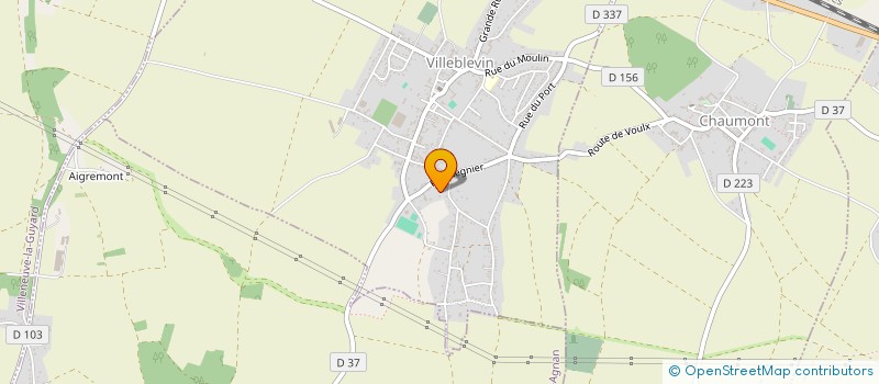 localisation de l'entreprise MADAME PATRICIA PARACUELLOS  VILLEBLEVIN