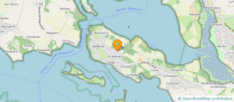 localisation de l'entreprise MADAME PATRICIA PAROT à SENE