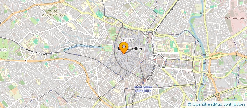 localisation de l'entreprise MADAME PATRICIA PARTYKA  MONTPELLIER