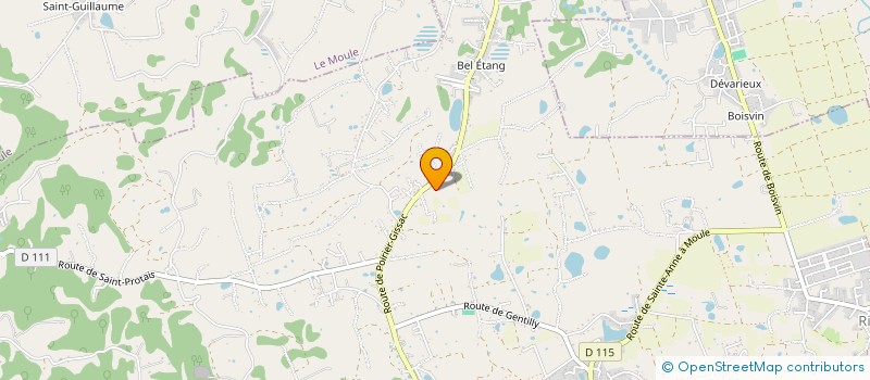 localisation de l'entreprise MADAME PATRICIA PASCAL  SAINTE-ANNE