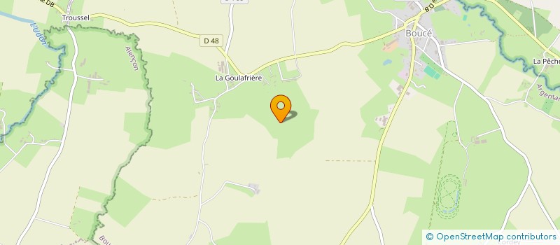 localisation de l'entreprise MADAME PATRICIA PASQUET à ALMENECHES