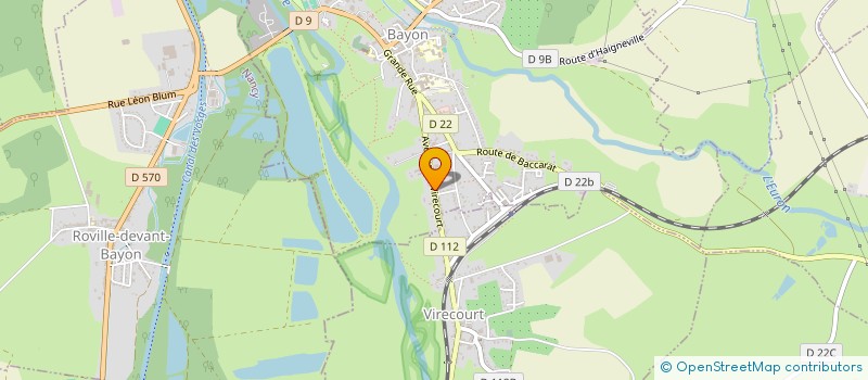 localisation de l'entreprise MADAME PATRICIA PASSARELLI  BAYON