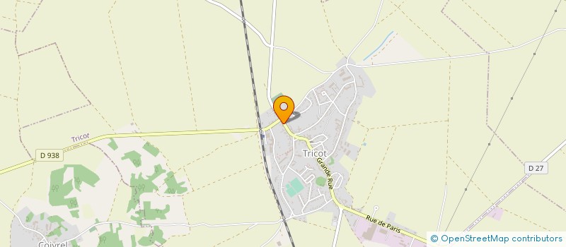 localisation de l'entreprise MADAME PATRICIA PASTORELLI  FERRIERES