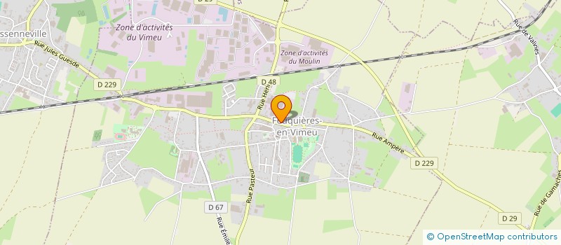 localisation de l'entreprise MADAME PATRICIA PATTEUW  FEUQUIERES-EN-VIMEU