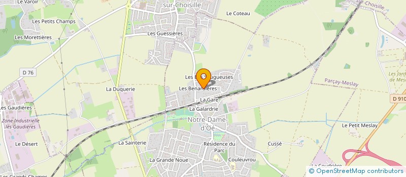 localisation de l'entreprise MADAME PATRICIA PATURAL  NOTRE-DAME-D'OE