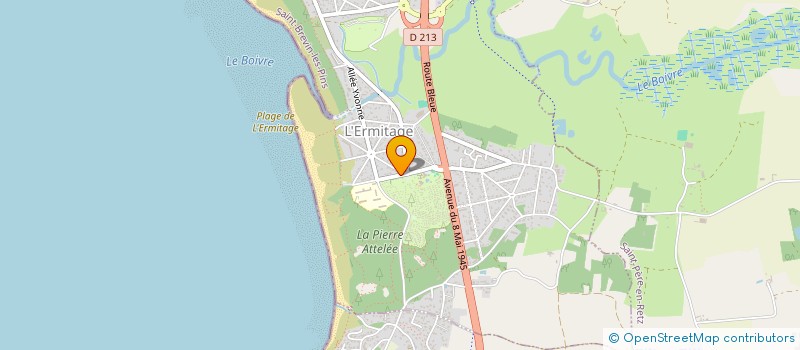 localisation de l'entreprise MADAME PATRICIA PAULIUS  SAINT-BREVIN-LES-PINS