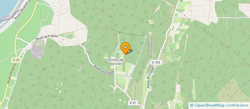 localisation de l'entreprise MADAME PATRICIA PELLEN  BOULBON