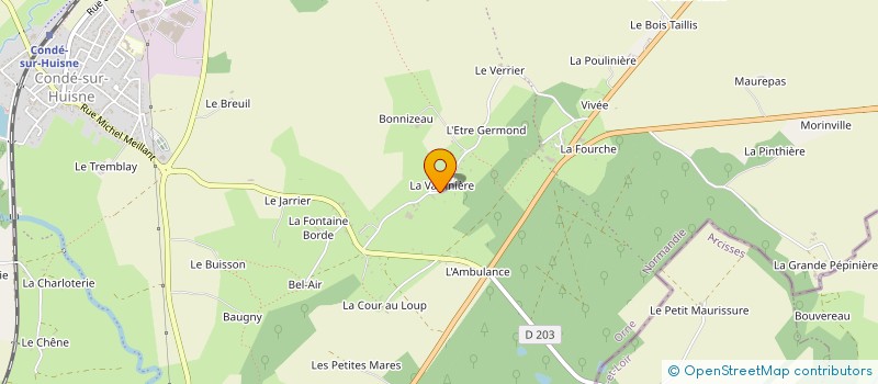 localisation de l'entreprise MADAME PATRICIA PELLETIER à SABLONS-SUR-HUISNE