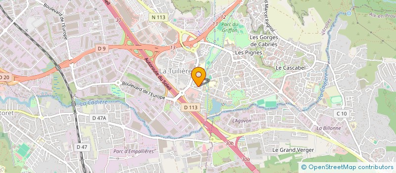 localisation de l'entreprise MADAME PATRICIA PEREZ à VITROLLES