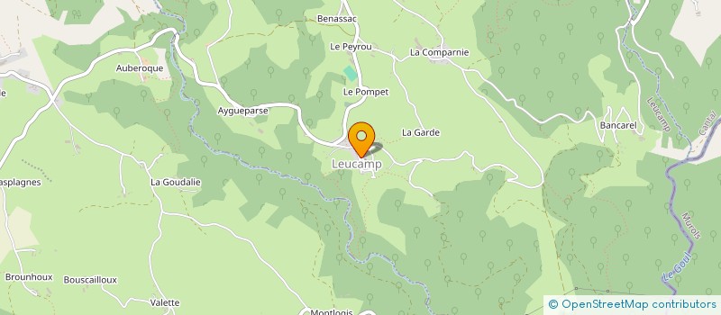 localisation de l'entreprise MADAME PATRICIA PERIER à LEUCAMP