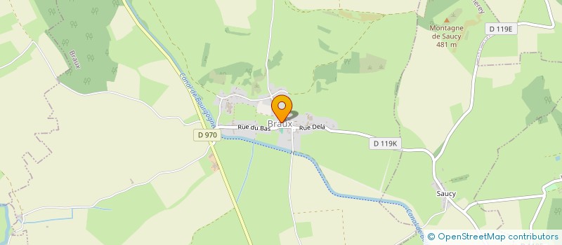 localisation de l'entreprise MADAME PATRICIA PERRIN  BRAUX