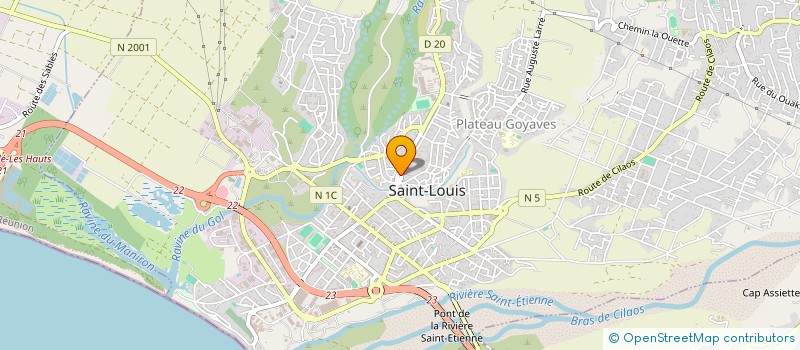 localisation de l'entreprise MADAME PATRICIA PERSEE à SAINT-LOUIS