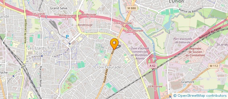 localisation de l'entreprise MADAME PATRICIA PESCHANG à TOULOUSE