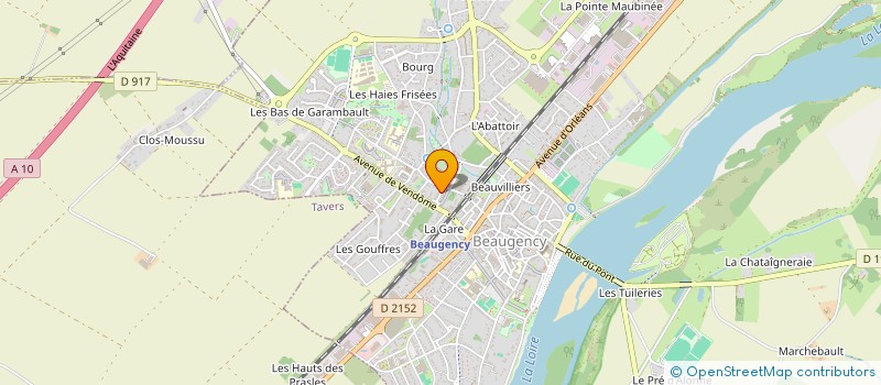 localisation de l'entreprise MADAME PATRICIA PETIT à BEAUGENCY