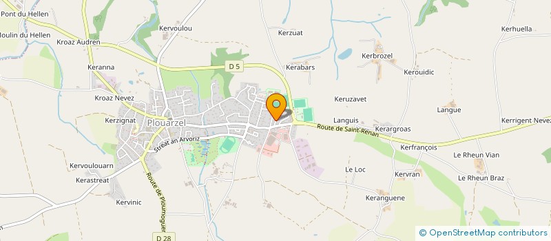 localisation de l'entreprise MADAME PATRICIA PETITOT  PLOUARZEL