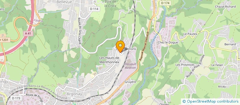 localisation de l'entreprise MADAME PATRICIA PETROD  FILLIERE