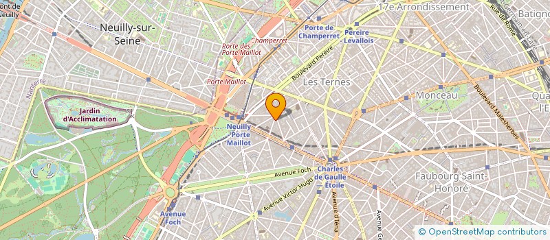 localisation de l'entreprise MADAME PATRICIA PEZERON  PARIS