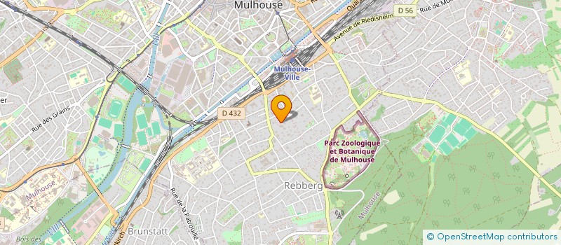 localisation de l'entreprise MADAME PATRICIA PHILIPPINE  MULHOUSE