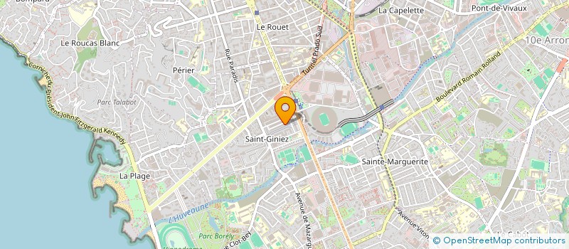 localisation de l'entreprise MADAME PATRICIA PIERRET  MARSEILLE