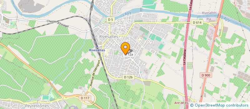 localisation de l'entreprise MADAME PATRICIA PIETTE  RIVESALTES