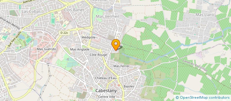 localisation de l'entreprise MADAME PATRICIA PIQUEMAL à CABESTANY