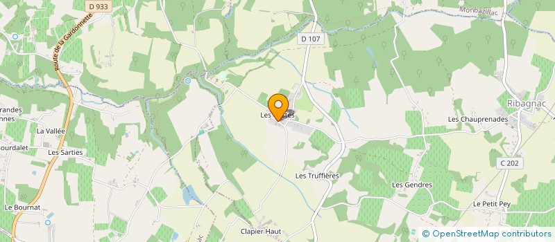 localisation de l'entreprise MADAME PATRICIA PIQUER  RIBAGNAC