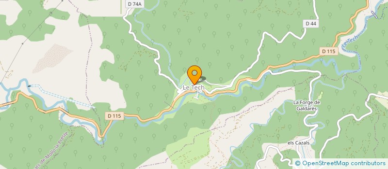 localisation de l'entreprise MADAME PATRICIA PLANCQ  LE TECH