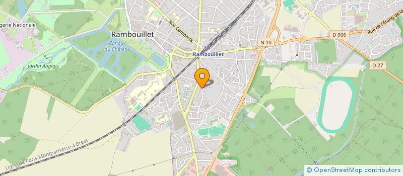 localisation de l'entreprise MADAME PATRICIA PLANTE à RAMBOUILLET