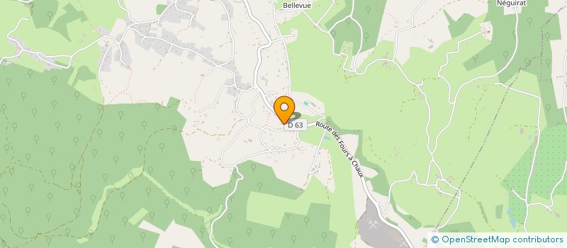 localisation de l'entreprise MADAME PATRICIA POMAREL  TERRASSON-LAVILLEDIEU