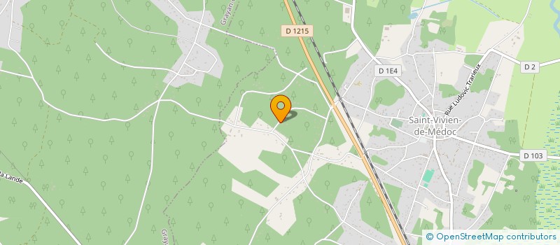 localisation de l'entreprise MADAME PATRICIA PONCE  SAINT-VIVIEN-DE-MEDOC