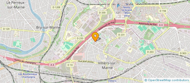 localisation de l'entreprise MADAME PATRICIA PONGUE  VILLIERS-SUR-MARNE