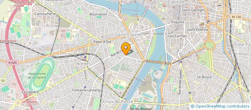 localisation de l'entreprise MADAME PATRICIA PONS à TOULOUSE