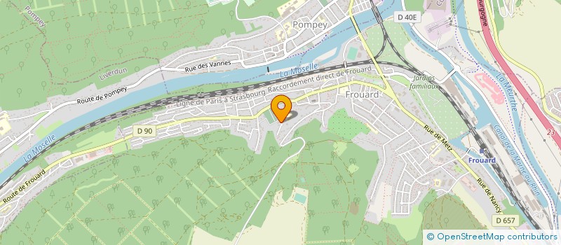 localisation de l'entreprise MADAME PATRICIA PORA  FROUARD