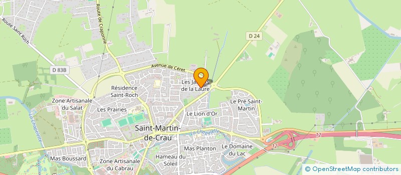 localisation de l'entreprise MADAME PATRICIA POUCHAIN à SAINT-MARTIN-DE-CRAU