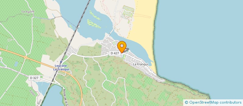 localisation de l'entreprise MADAME PATRICIA POULAIN à LEUCATE