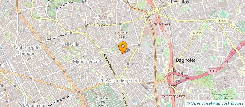 localisation de l'entreprise MADAME PATRICIA POULARD  PARIS