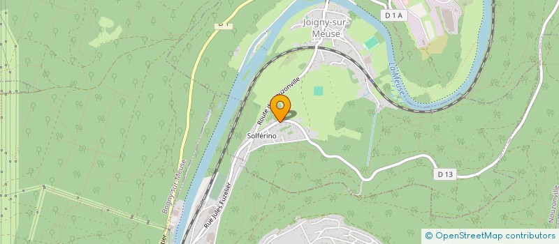 localisation de l'entreprise MADAME PATRICIA POZO  JOIGNY-SUR-MEUSE