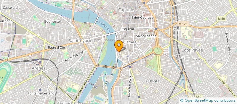 localisation de l'entreprise MADAME PATRICIA PRATS MATAS  TOULOUSE