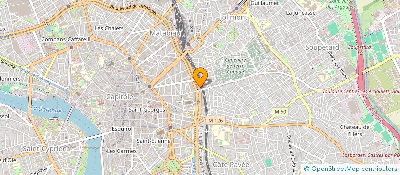 localisation de l'entreprise MADAME PATRICIA PREIS  TOULOUSE