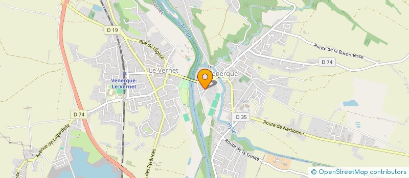 localisation de l'entreprise MADAME PATRICIA PRIETO à VENERQUE