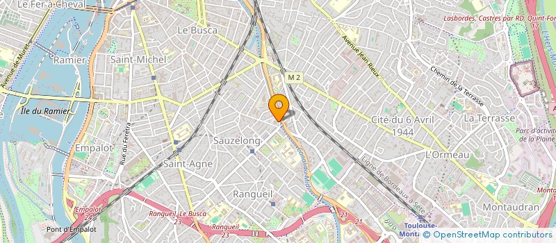 localisation de l'entreprise MADAME PATRICIA PRUNET à TOULOUSE