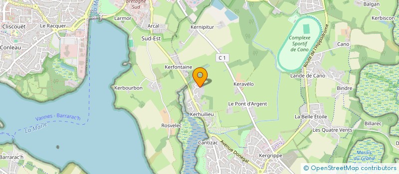localisation de l'entreprise MADAME PATRICIA PRUVOST à SENE