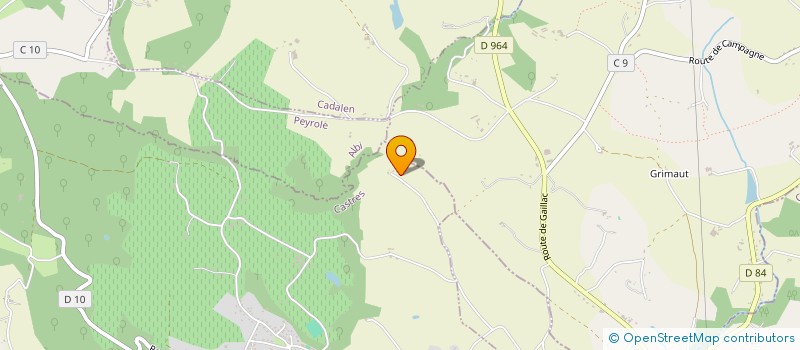 localisation de l'entreprise MADAME PATRICIA PUJOL  BUSQUE