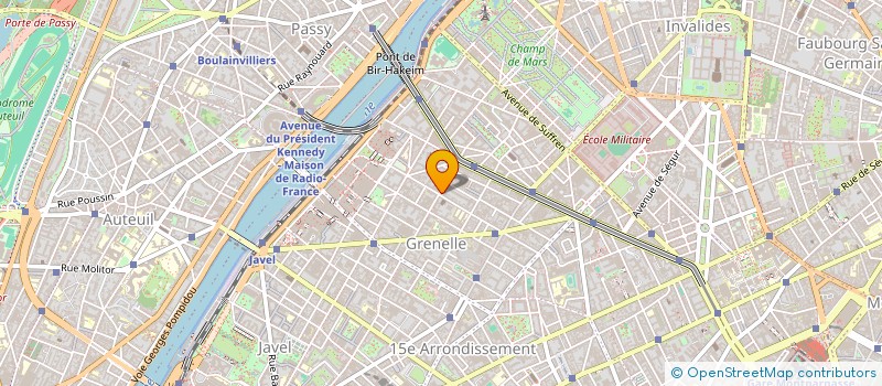 localisation de l'entreprise MADAME PATRICIA QUENARDEL  PARIS