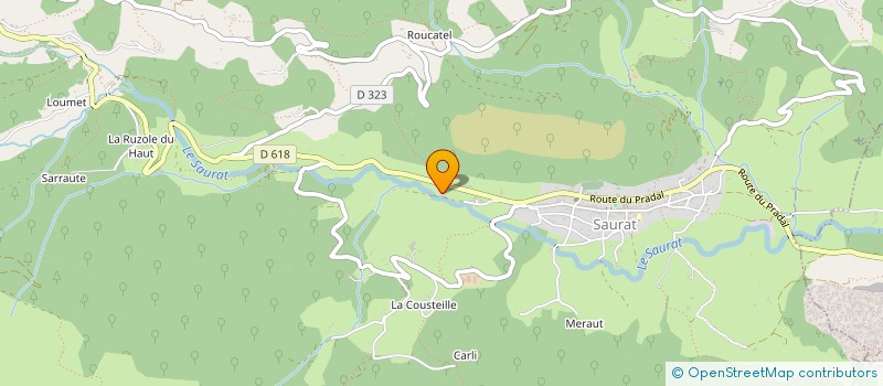 localisation de l'entreprise MADAME PATRICIA QUINAT à ALLIAT